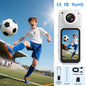 Flycloud One 4K Mini Camera for Waterproof, Anti-Shake, 3-4 Hours of Battery Life, Suitable for Pet, Travel, Adventure, and Meeting and Daily Recording
